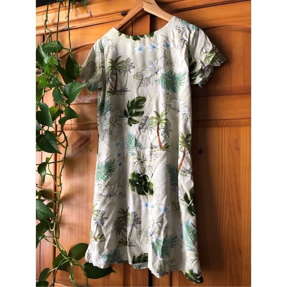 Bishop St Apparel Made in Hawaii Short Sleeve Dress SZ M - Picture 5 of 10